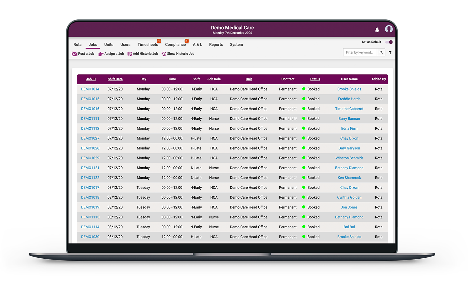 staff management solutions